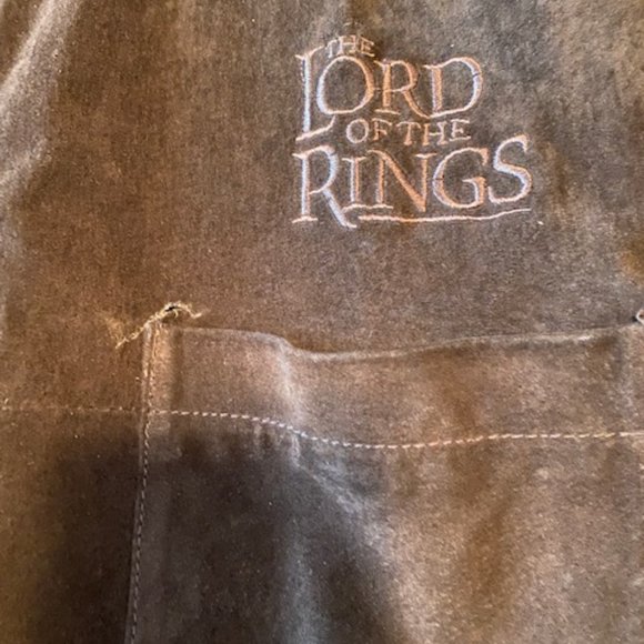 LORD OF THE RINGS NEW LINE CINEMA LEATHER JACKET SIZE LARGE BY MAC MURRAY - Picture 7 of 13